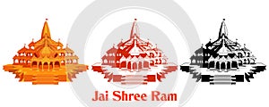 Shri Ram Janmbhoomi Teerth Kshetra Ram Mandir Temple in Ayodhya birth place Lord Rama