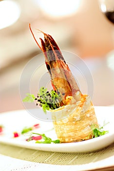 Shrimp appetiser photo