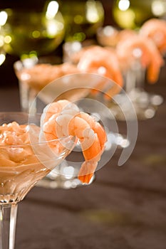 Shrimp cocktails