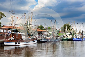 Shrimp cutters in Greetsiel