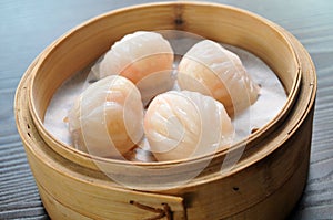 Shrimp dumplings photo