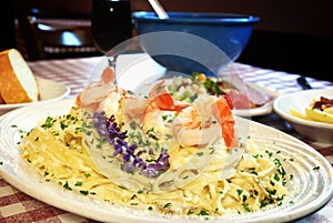 Shrimp Fettuccine photo