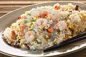 Shrimp fried rice