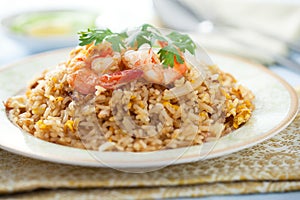 Shrimp fried rice