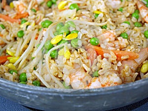 Shrimp fried rice