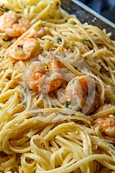 Shrimp Gamberoni Aglio e Olio