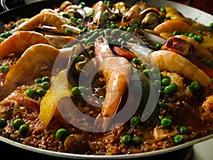 Shrimp and Lobster Paella