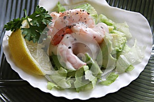 Shrimp salad