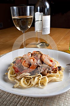 Shrimp Scampi with Linguine photo