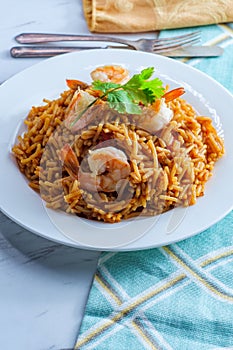 Shrimp Spanish Rice