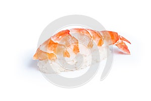 Shrimp sushi nigiri
