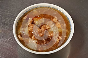 Shrimp thick soup