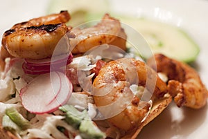 Shrimp Tostadas
