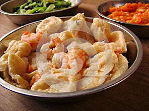 Shrimpsalad seafood