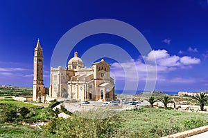 Shrine of the Blessed Virgin of Ta Pinu Gozo Malta horizontal