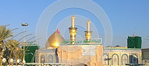 The shrine of Imam Abbass photo