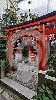 Shrine in Kyoto Japan