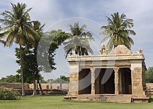 Shrine of Lord Ganesha at Gangaikunda Temple.