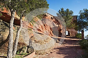 Shrine of Mare de Deu de la Roca, in Mont-roig del Camp, Spain photo