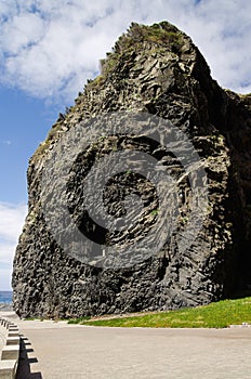 Shrine at the mouth of Janela river. Madeira photo