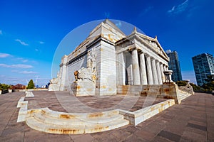 Shrine of Remembrance in Melbourne Australia