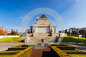 Shrine of Remembrance in Melbourne Australia