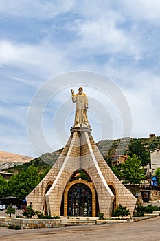 The Shrine of Saint Charbel in Bekaa Kafra photo