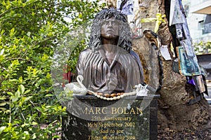 Shrine to Marc Bolan