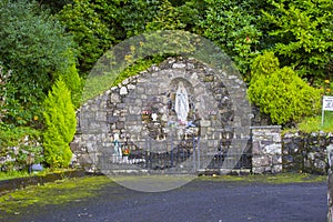 Shrine to the Virgin Mary near Limavady Northern Ireland