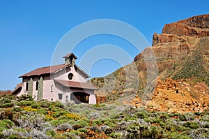 Shrine of Virgen de Las Nieves in Teide
