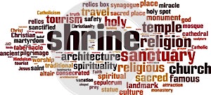 Shrine word cloud