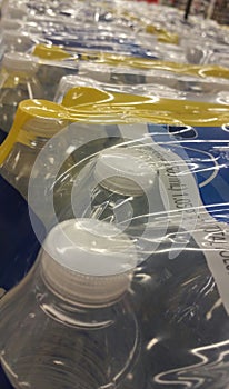 Shrink Wrapped Water Bottles