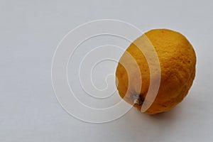 A Shriveled  Lemon
