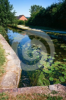 Montgomery canal in Wales, UK