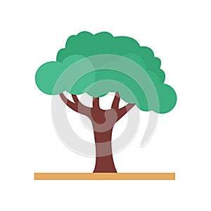 Shrub   Line Style vector icon which can easily modify or edit