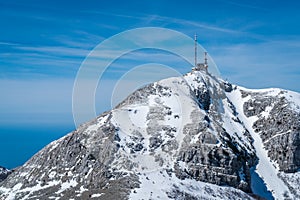 Shtirovnik peak with communication towers