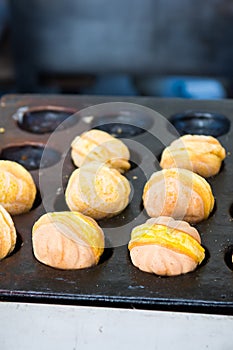 Shu cream Japanese dessert