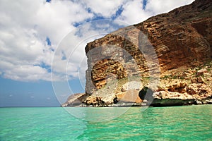 Shuab bay in Socotra island, Indian ocean, Yemen