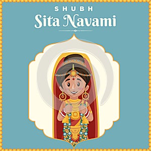 Shubh Sita navami banner design