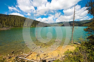 Shudu lake at Shangri-la, Yunnan China