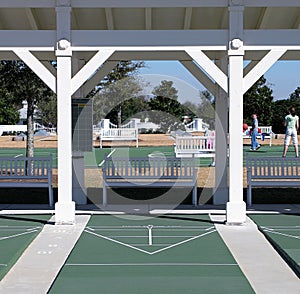 Shuffleboard Court