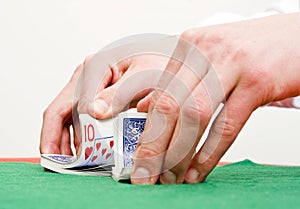 Shuffling cards