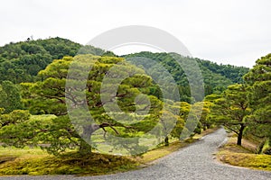 Shugakuin Imperial Villa Shugakuin Rikyu in Kyoto, Japan. It was originally constructed by the