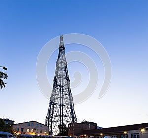 Shukhov radio towerShabolovka tower- is a broadcasting tower in Moscow designed by Vladimir Shukhov. Russia