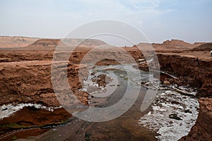 Shur River in Lut desert of Iran