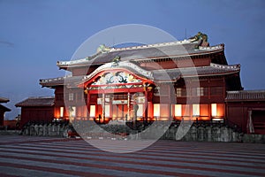 Shuri castle (main hall)