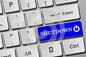 Shutdown button on keyboard