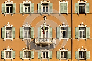 Shuttered Windows in Italy