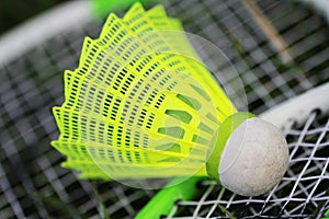 Shuttlecock for badminton game