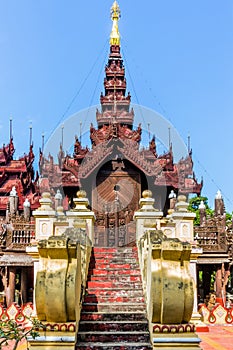 Shwe In Bin Monastery Mandalay city Myanmar